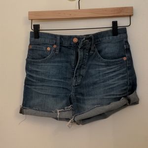 Madewell Cutoff Denim Shorts